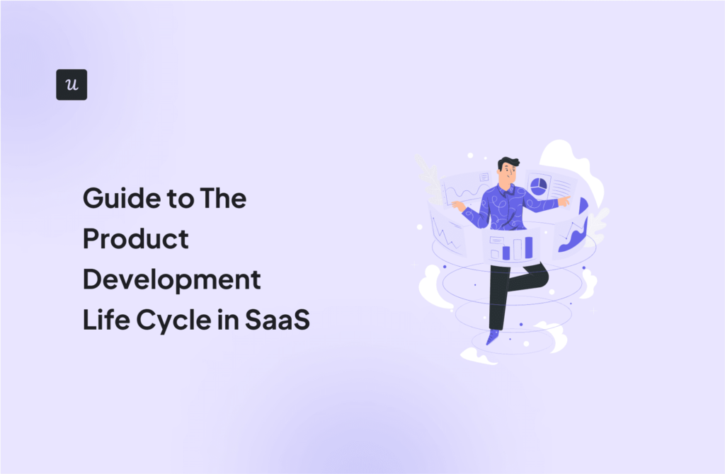 Guide to Product Development Life Cycle in SaaS cover