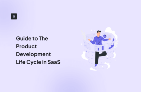 Guide to Product Development Life Cycle in SaaS cover