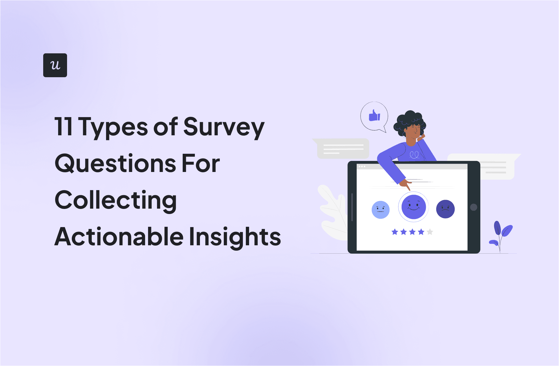 11 Types of Survey Questions For Collecting Actionable Insights cover