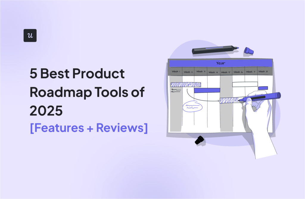 5 Best Product Roadmap Tools of 2025 [Features + Reviews] cover