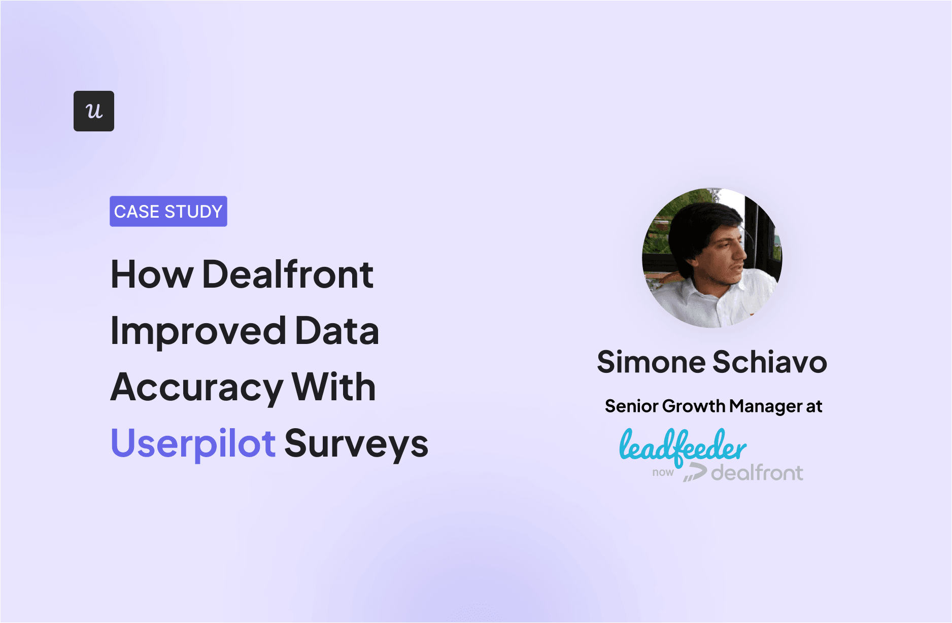 How Dealfront Improved Data Accuracy With Userpilot Surveys cover