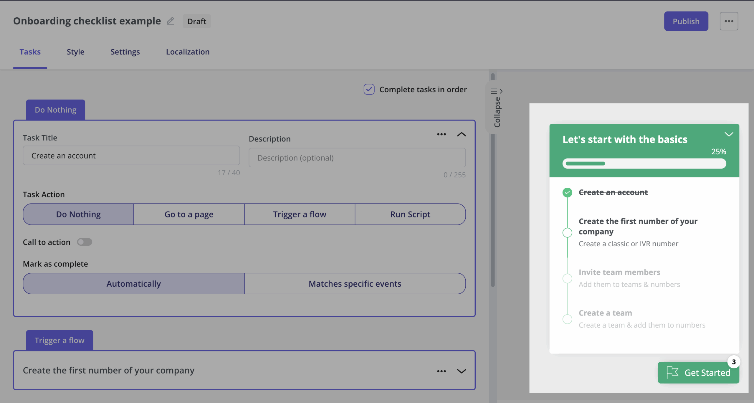 userpilot onboarding checklist