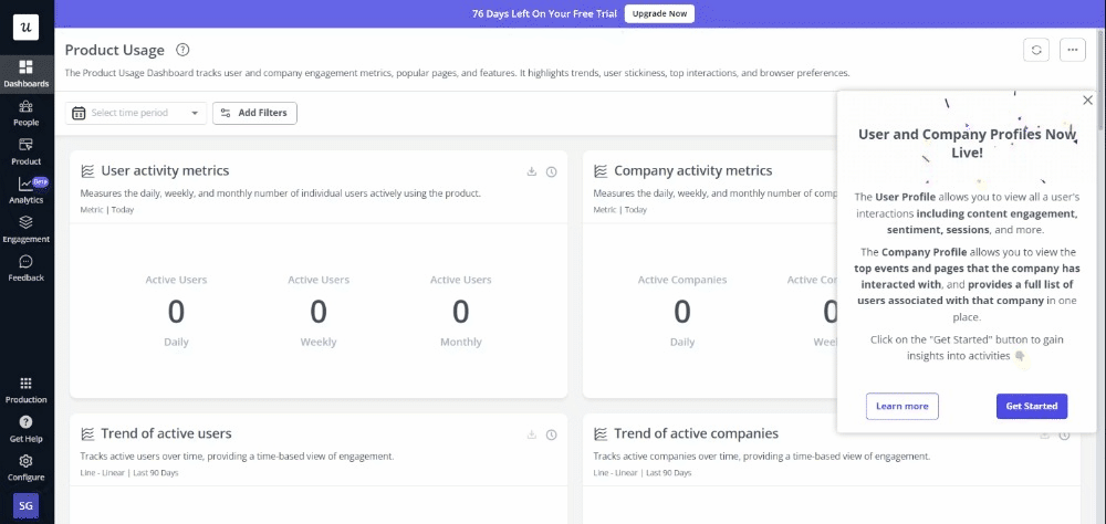 Add celebration modals in your user onboarding