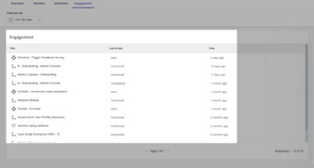user profiles in userpilot