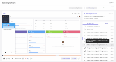 userpilot session replay
