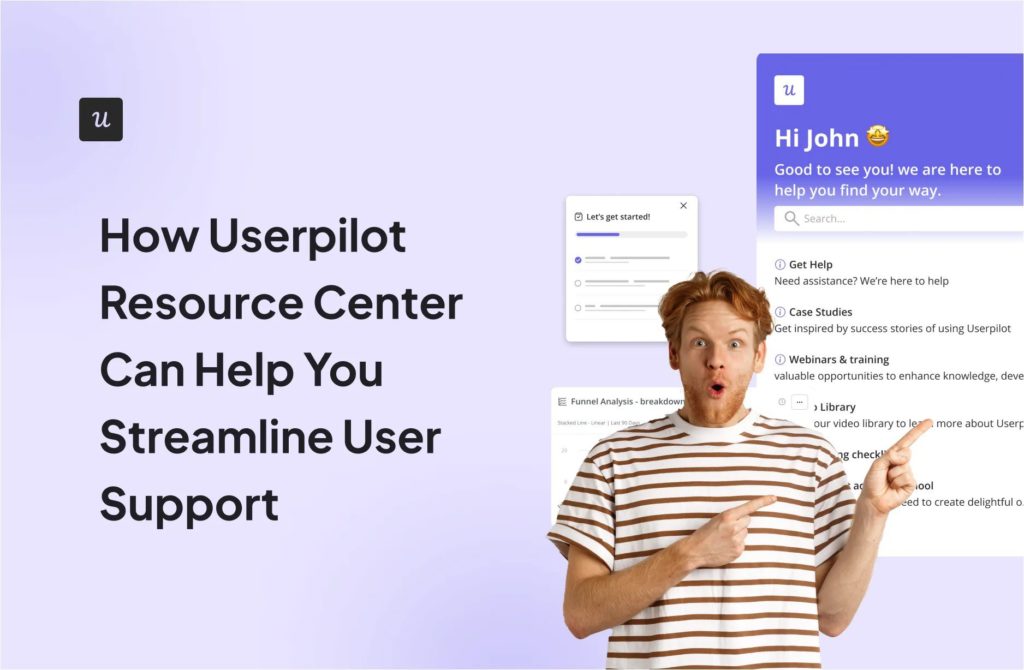 How Userpilot Resource Center Can Help You Streamline User Support cover