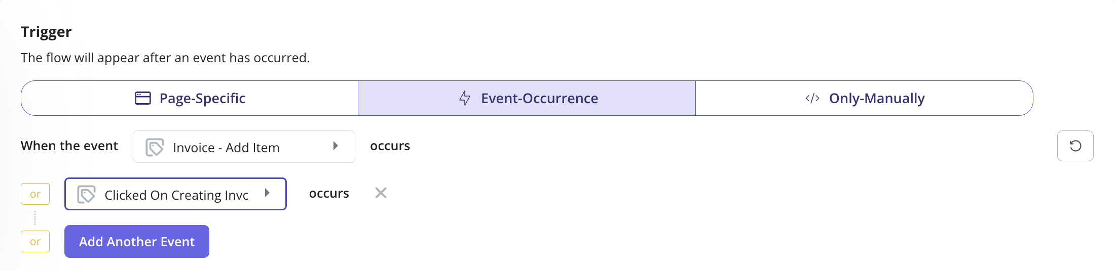  Userpilot's contextual triggers