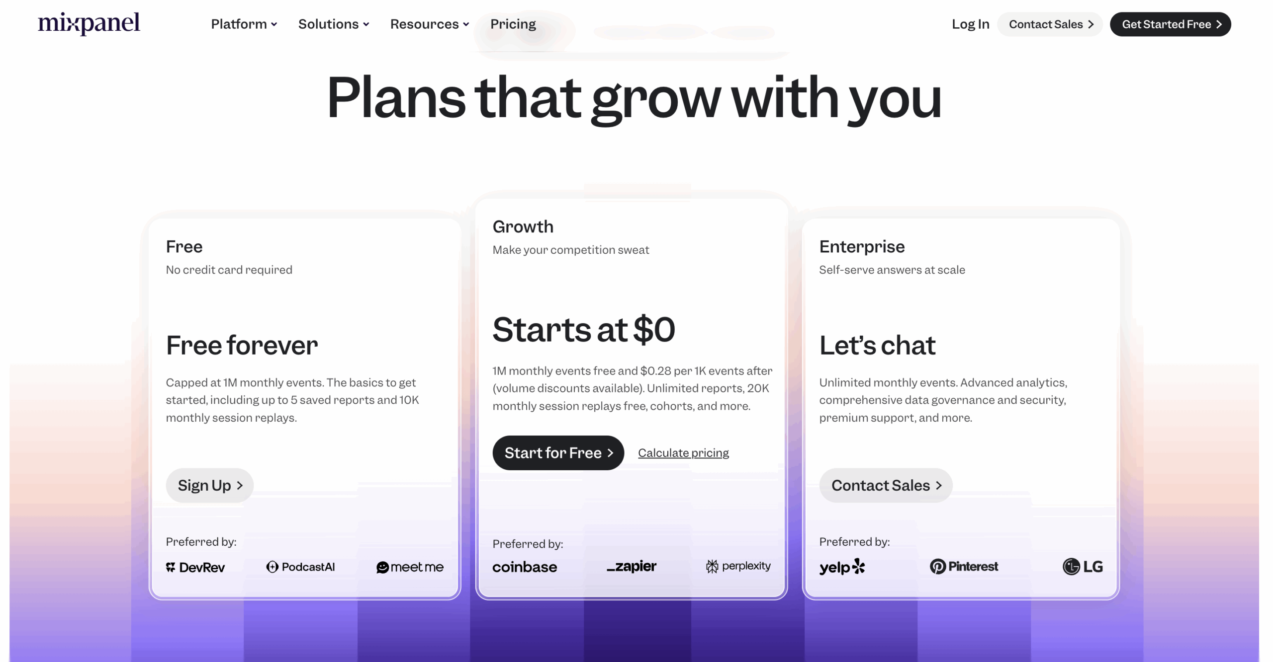 mixpanel-pricing