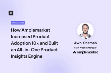How Amplemarket Increased Product Adoption 10x and Built an All-in-One Product Insights Engine cover