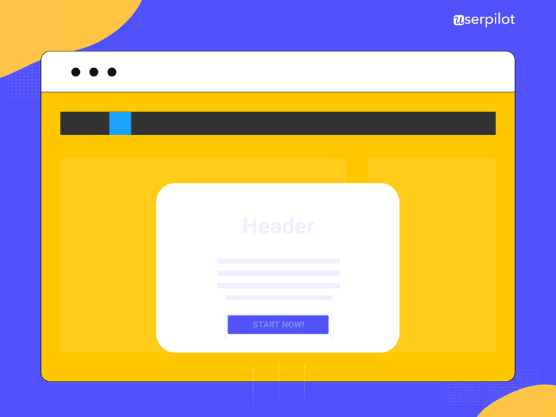 Modal CTA button.