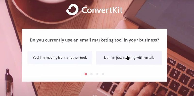 Carousel-style modal.