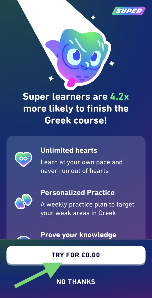 Super Duolingo Review (UPDATED 2024) - Is The Premium Tier Worth It? - duoplanet