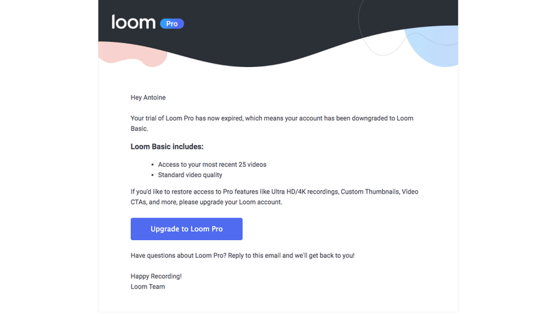 Loom-free-trial-expiration-email