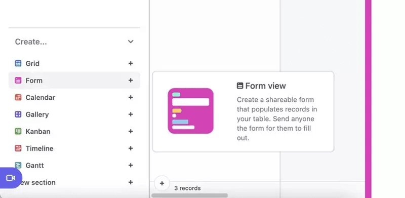 airtable secondary onboarding tooltip product adoption examples
