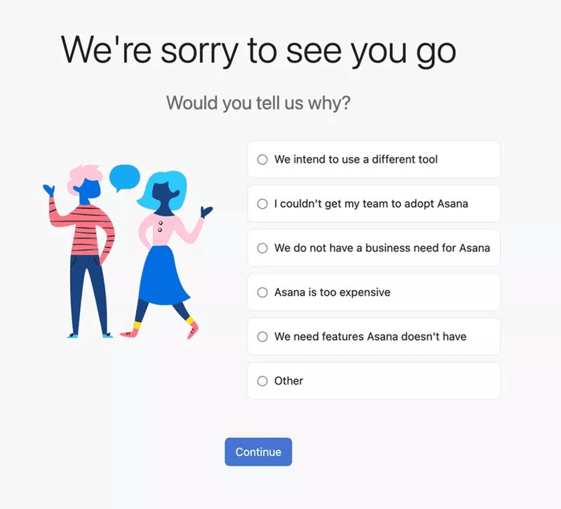 Screenshot of Asana interface.