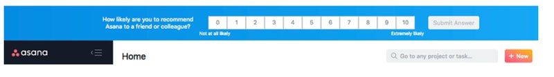asana-notification-banner-nps-survey-example-in-app-nps-survey