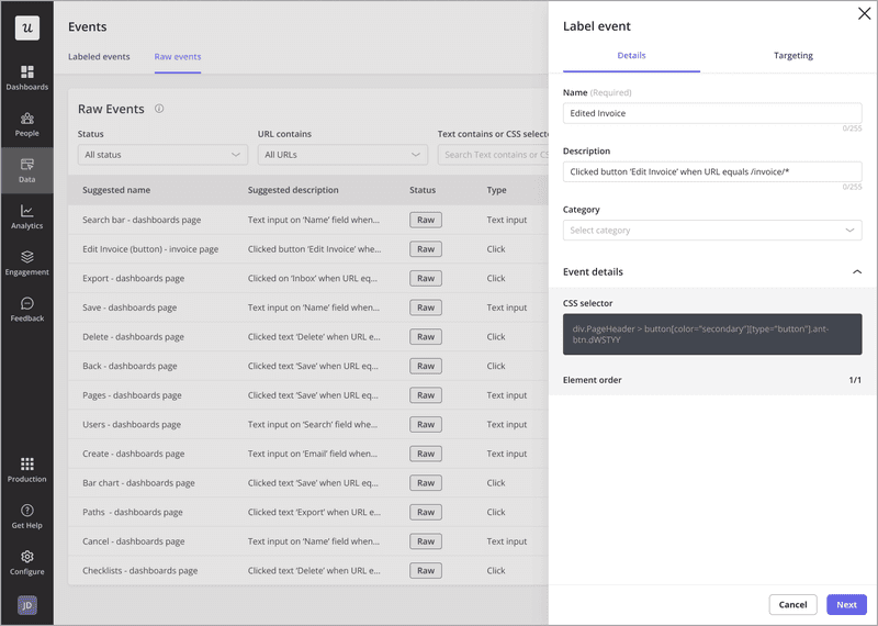 autocapture in userpilot