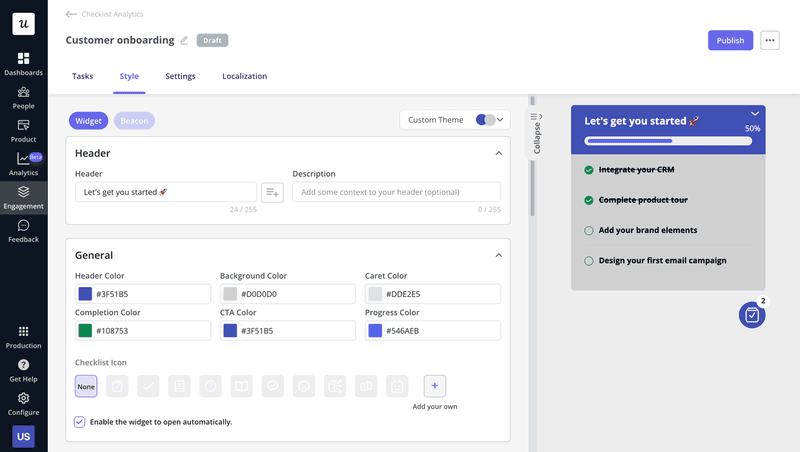 checklist-Userpilot-Software-walkthroughs-with-examples