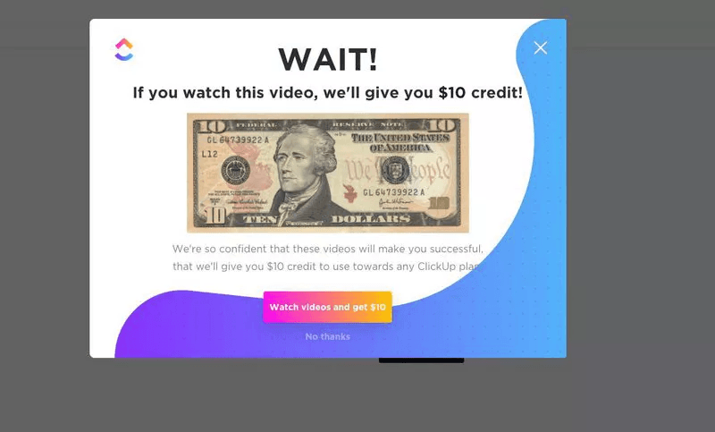clickup reward of the hunt