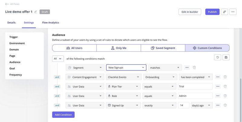 Segmenting in Userpilot