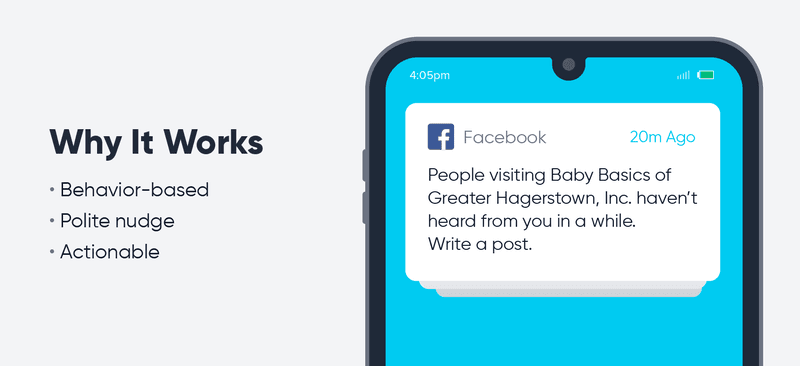 facebook push notification