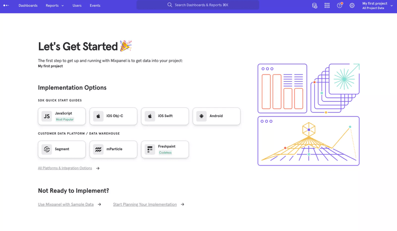 mixpanel empty state