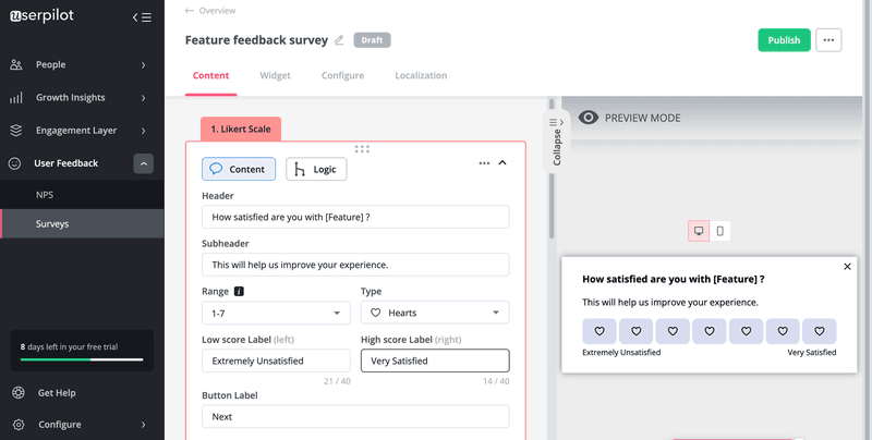 Product usage customer satisfaction survey