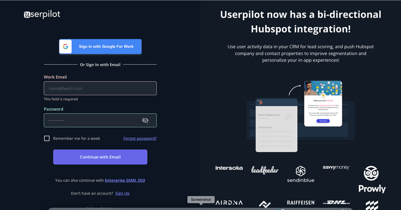 Frictionless sign-up