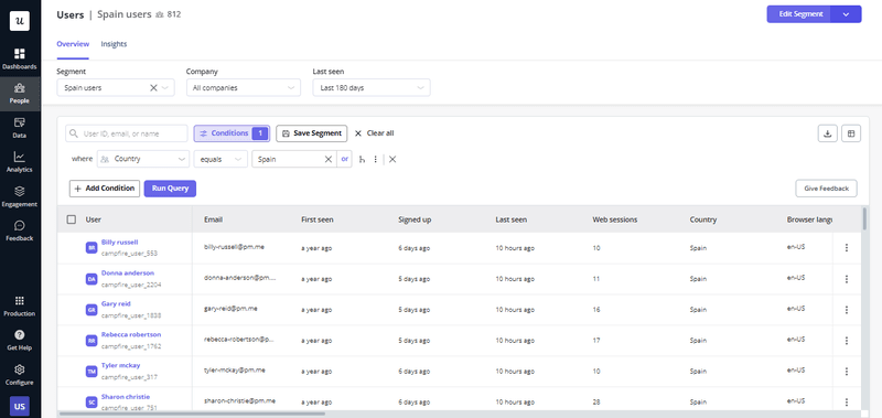 userpilot user segments