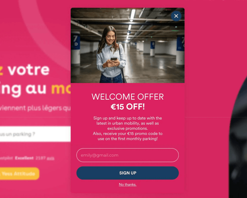 Yespark-welcome-gift