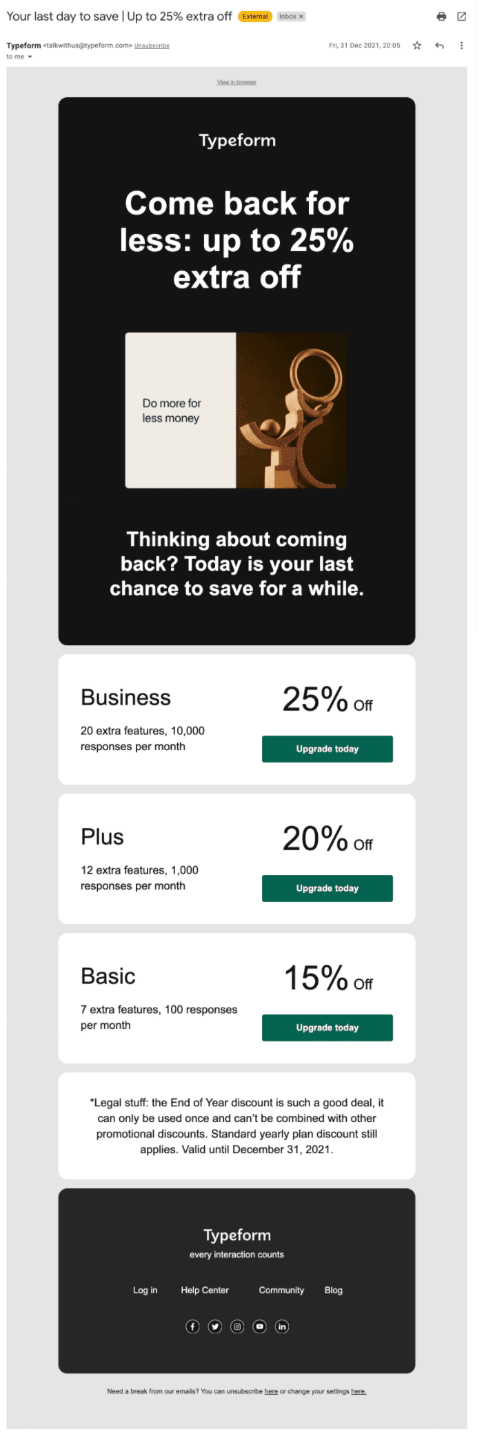special discounts