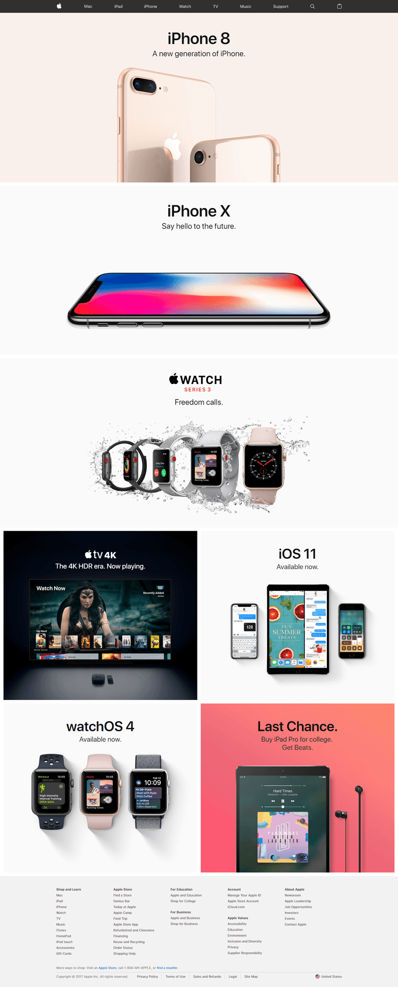 Apple’s product launch
