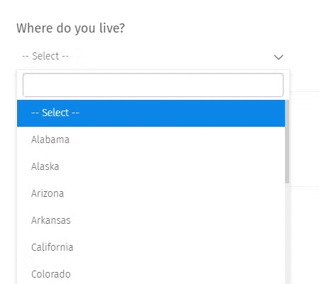 dropdown-survey-type