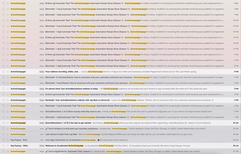 ActiveCampaign email subject lines