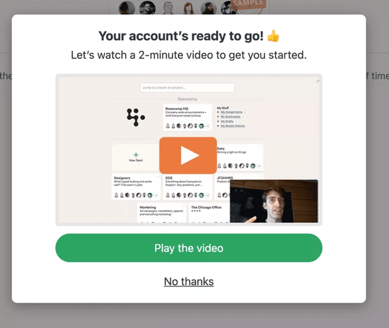 in-app video tutorials