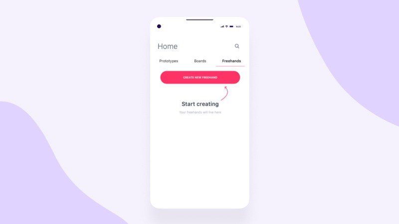 mobile app onboarding example - InVision
