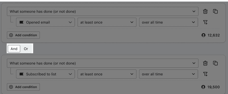 Customer segmentation in Klaviyo