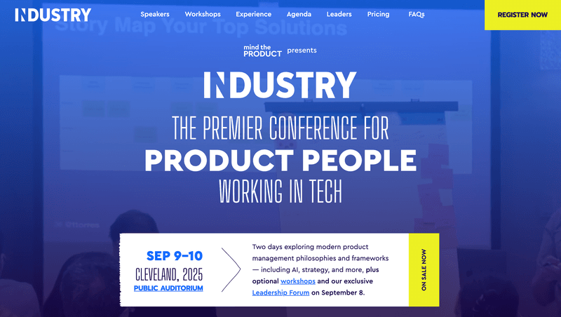 Industry conference.