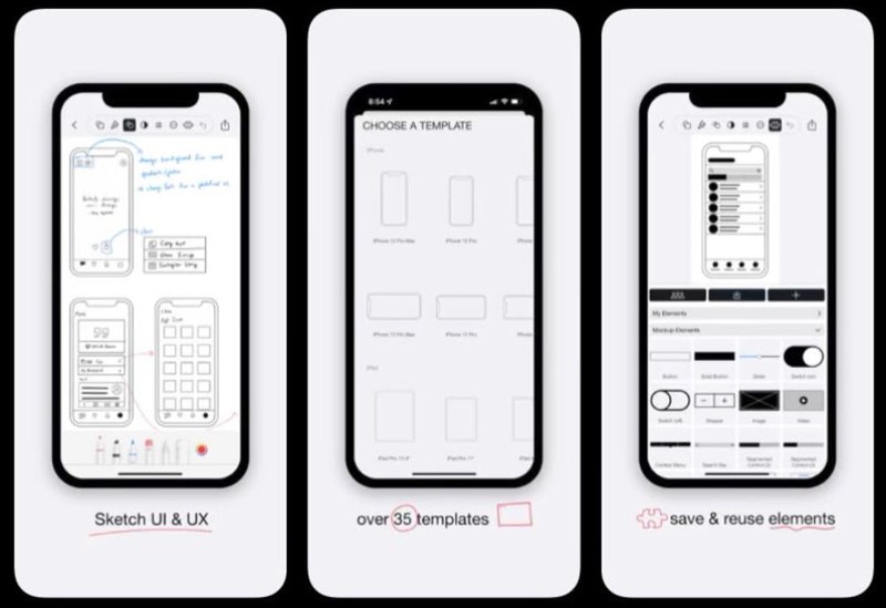 mobile onboarding example - Mockup