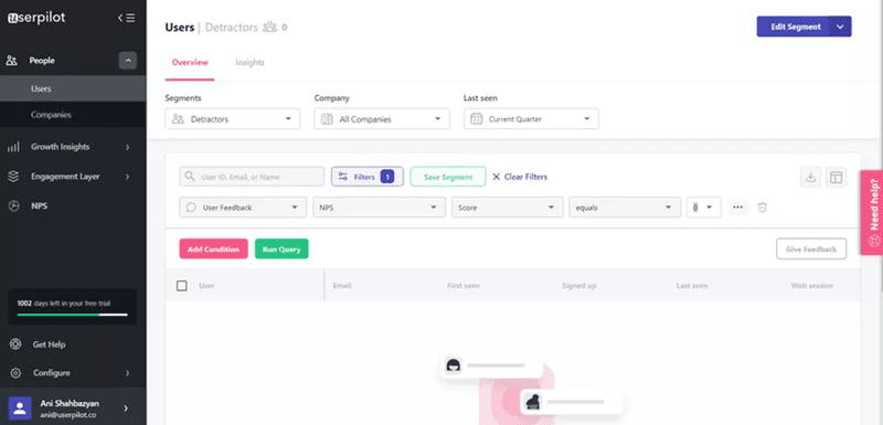 nps detractor segmentation