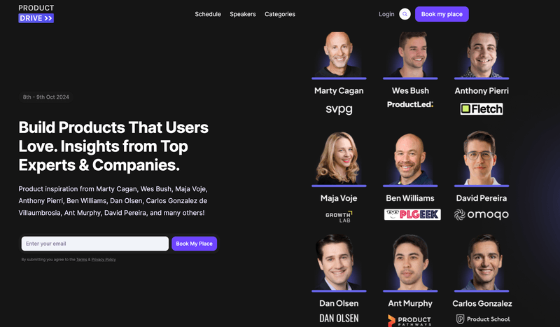 Product Drive 2024 messaging strategies