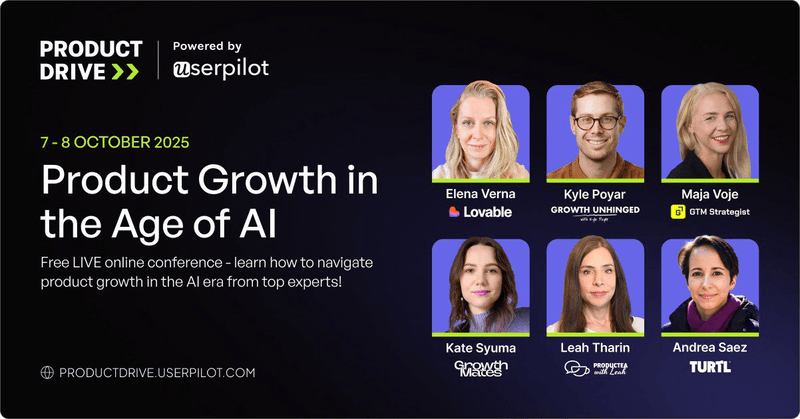Product Drive 2025 speakers and AI growth theme