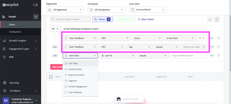 segmentation-userpilot
