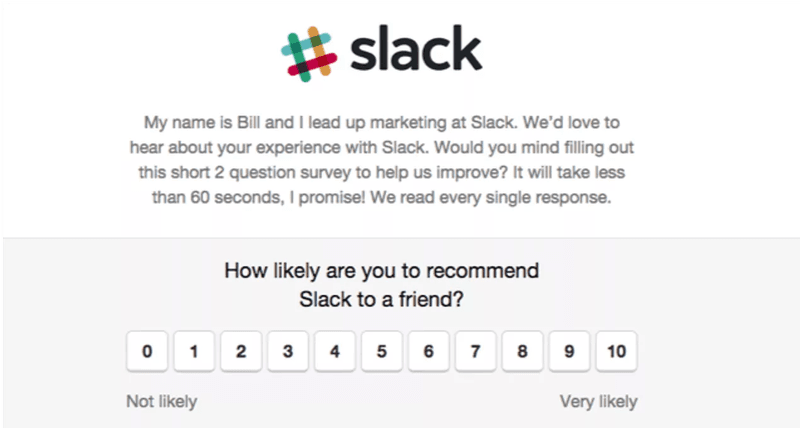 Send NPS survey to measure customer loyalty