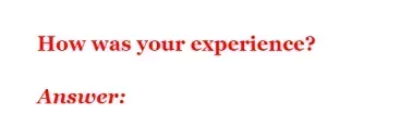 unbiased survey question