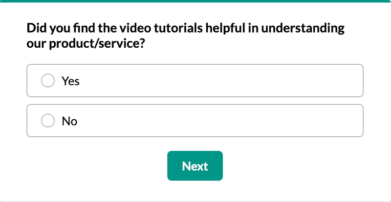 userpilot onboarding survey template