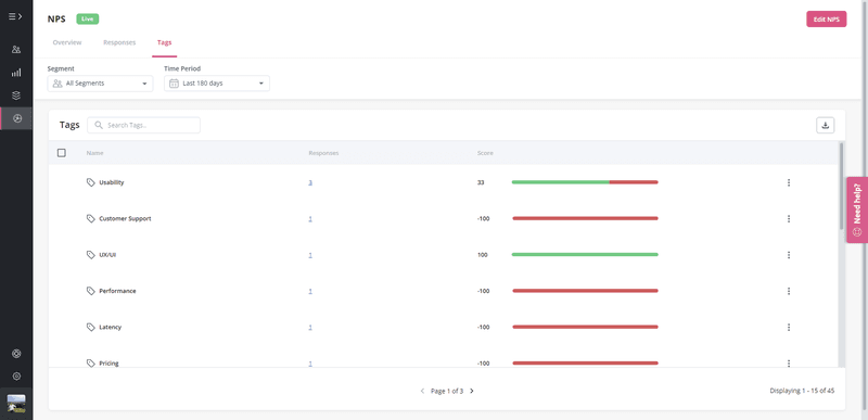 tag-nps-response-userpilot-in-app-nps-survey