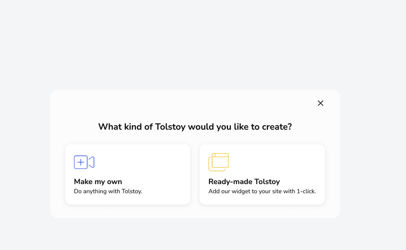 Tolstoy product storytelling