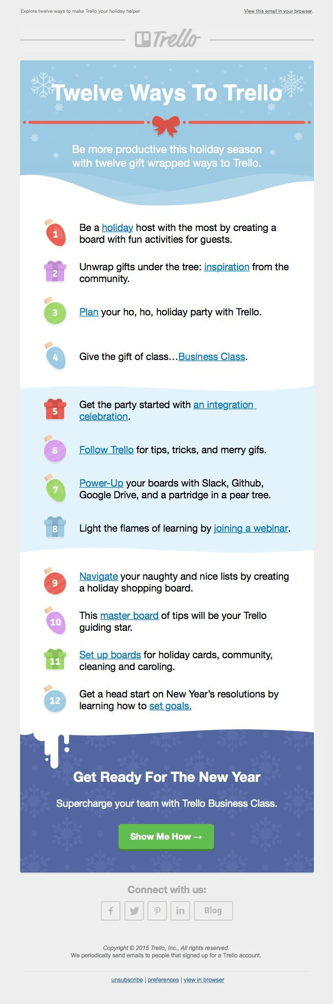 Trello re-engagement email.