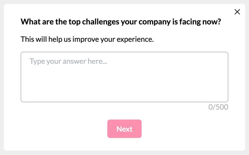 userpilot usability test survey